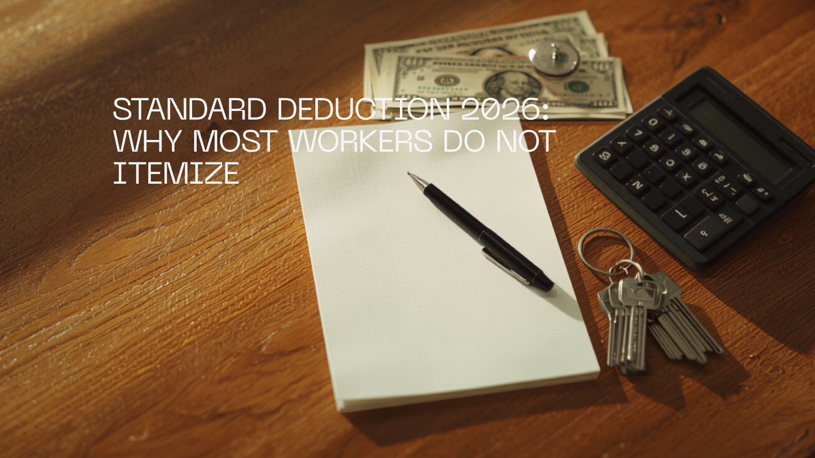 Standard Deduction 2026: Why Most Workers Do Not Itemize
