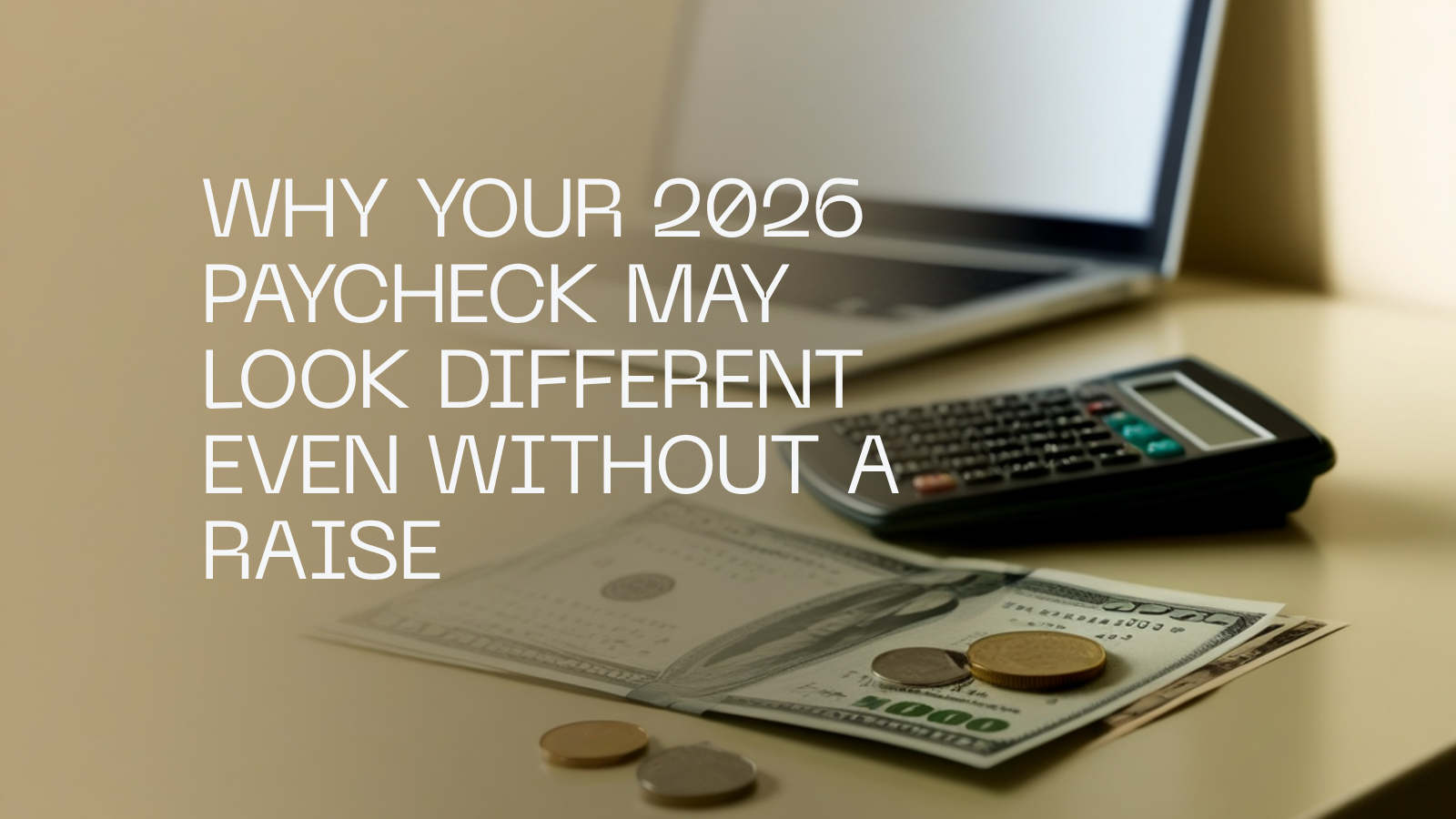 Why Your 2026 Paycheck May Look Different Even Without a Raise