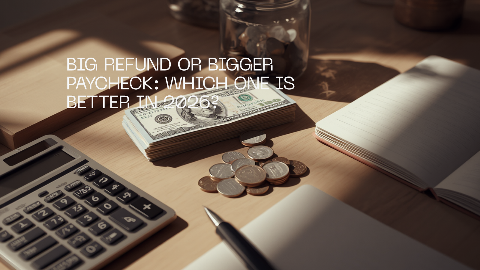 Big Refund or Bigger Paycheck: Which One Is Better in 2026?