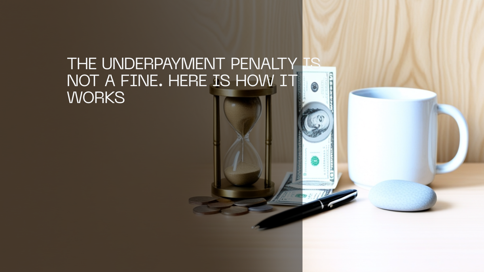 The Underpayment Penalty Is Not a Fine. Here Is How It Works