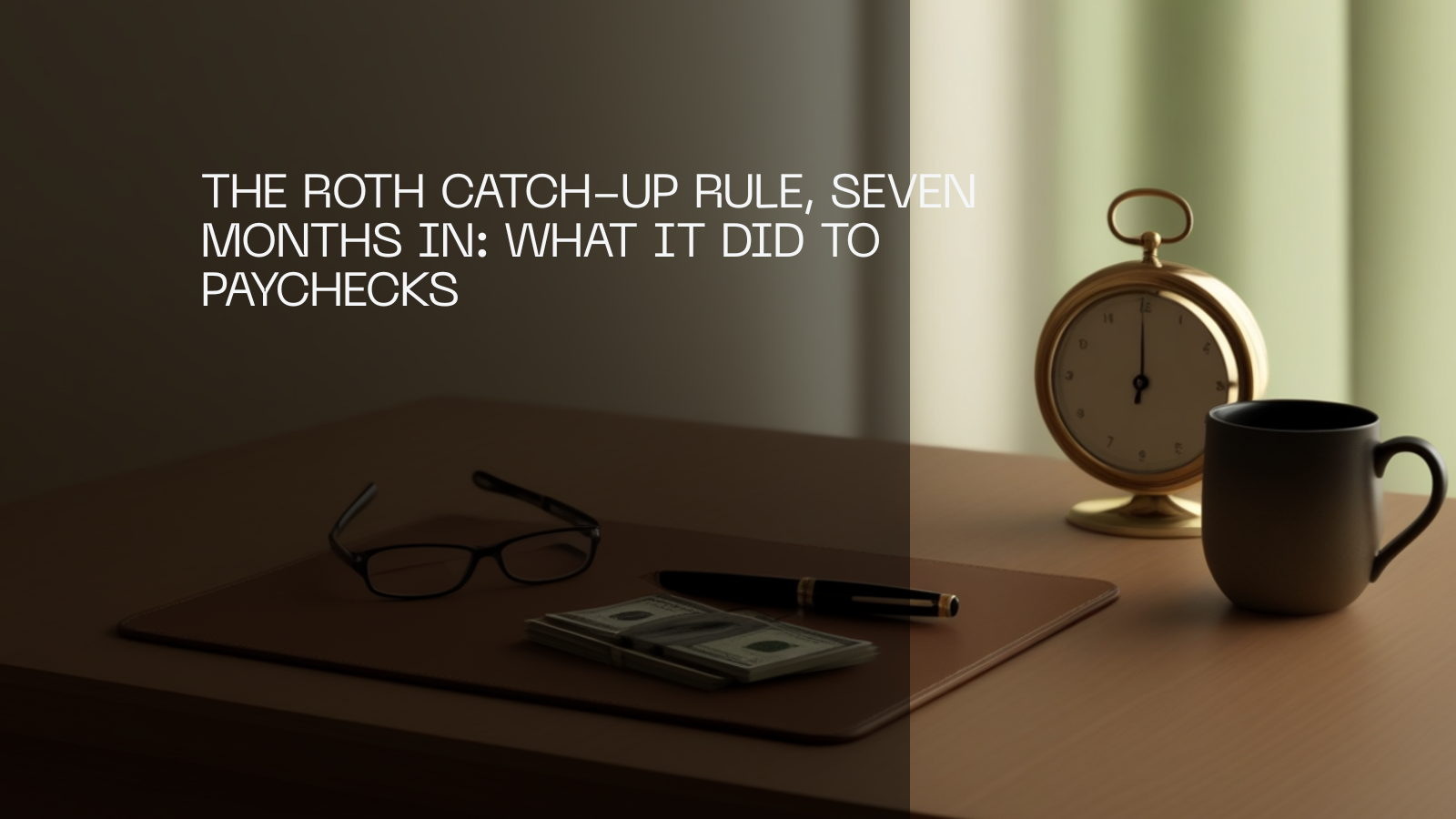 The Roth Catch-Up Rule, Seven Months In: What It Did to Paychecks